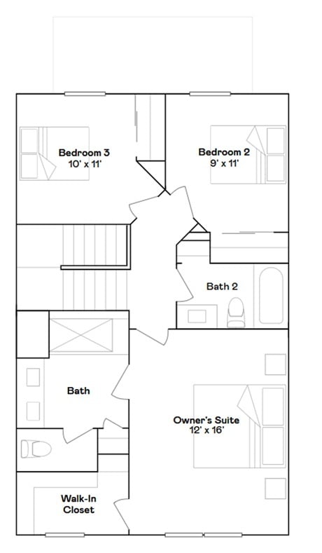 3rd Floor - 422 Red Oak Cir