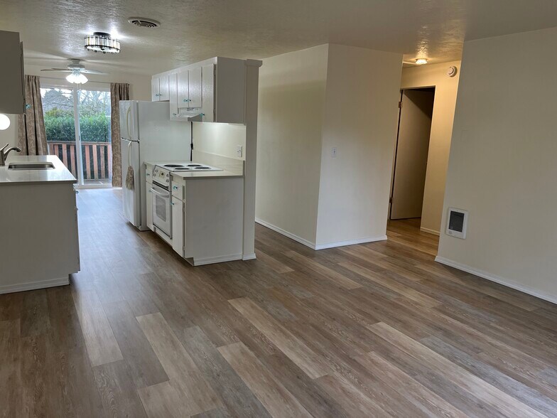 Kitchen viewed from living room - 65 NE 19th St