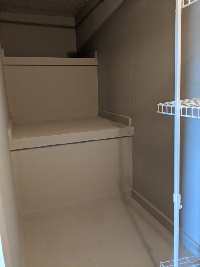 extra storage in closet - 452 Edinburgh Rd