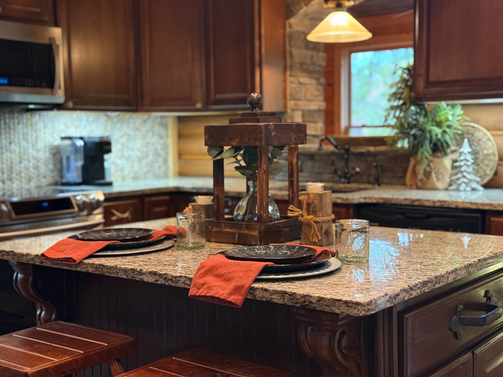 Beautiful lake views from the kitchen sink - 1011 Lake Shore Dr