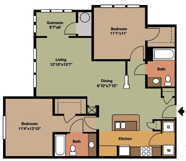 Floorplan - Ultris Courthouse Square