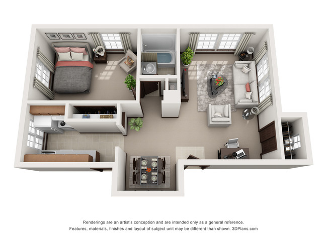 Floorplan - The 31st Street Apartments