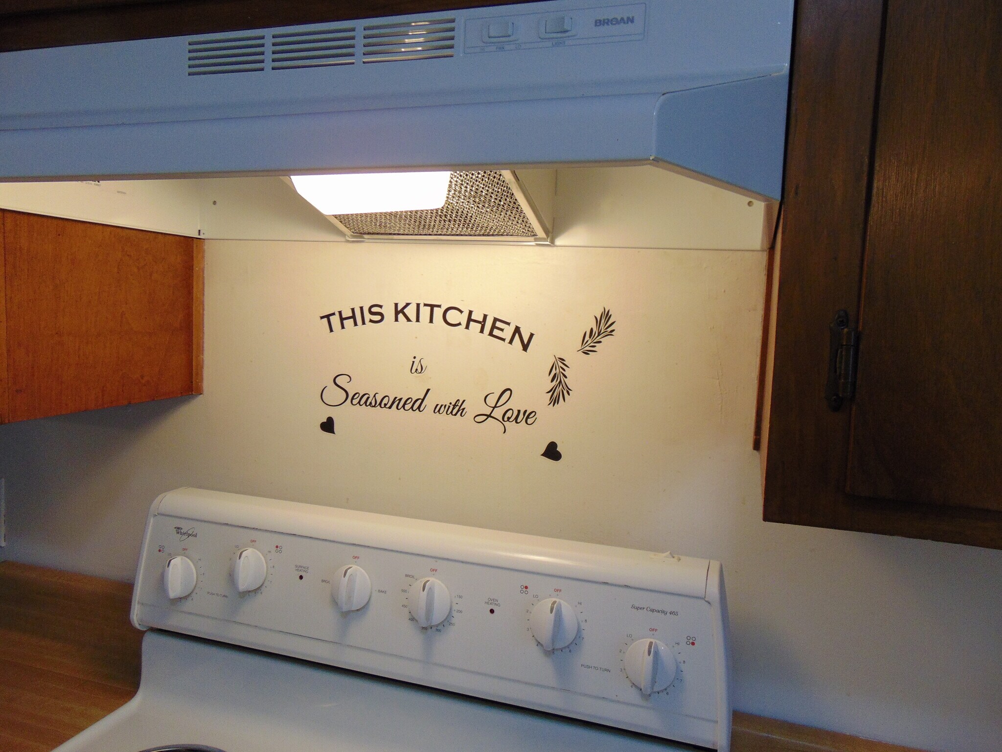 Kitchen with washer/dryer hookups - 50 Douglas Rd