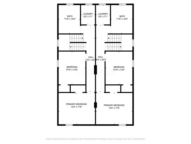 2nd Floor Plan - 432 Stoddart Ave