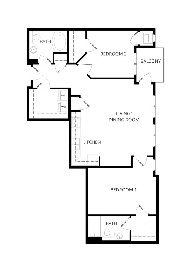 Floorplan - Gatsby Apartments