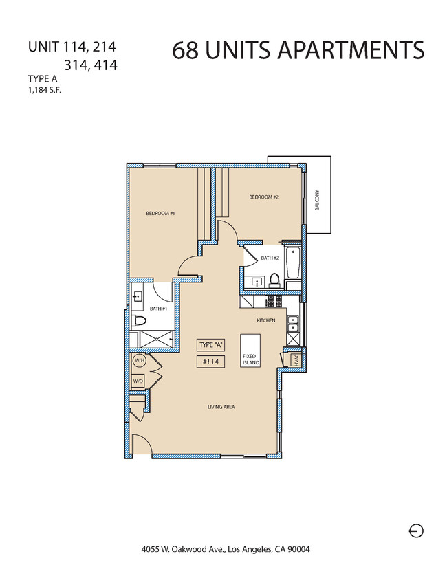 Floorplan - Hollywood Flats
