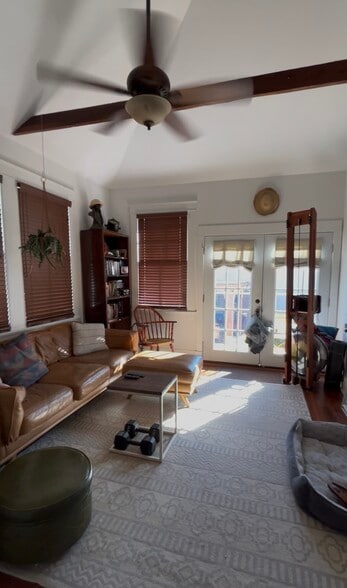 Second/rear living room dressed facing front of house - 3033 Robert St