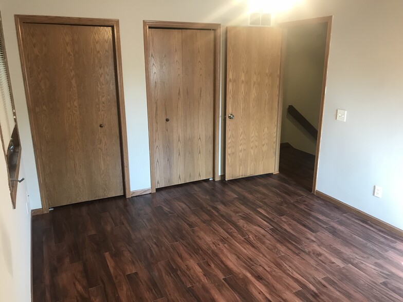 Upstairs bedroom Double Closets - 1110 Erin St