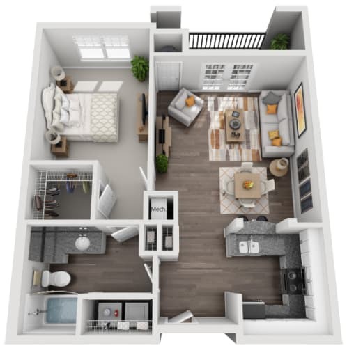 Floorplan - Crest at Midtown