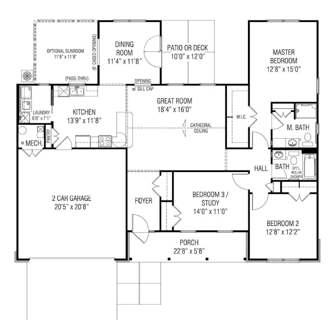 3BR/2BA - Willow Brook at Delaware Run