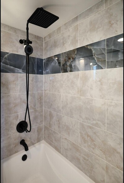 new shower tile - 66800 San Rafael Rd