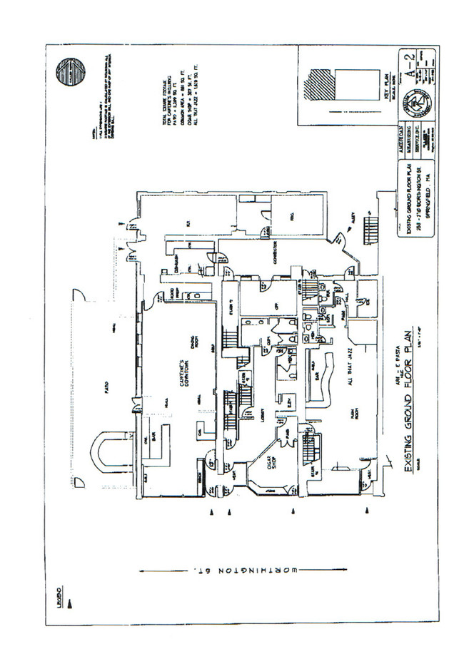 Floor Plan 1st floor - 254-270 Worthington St