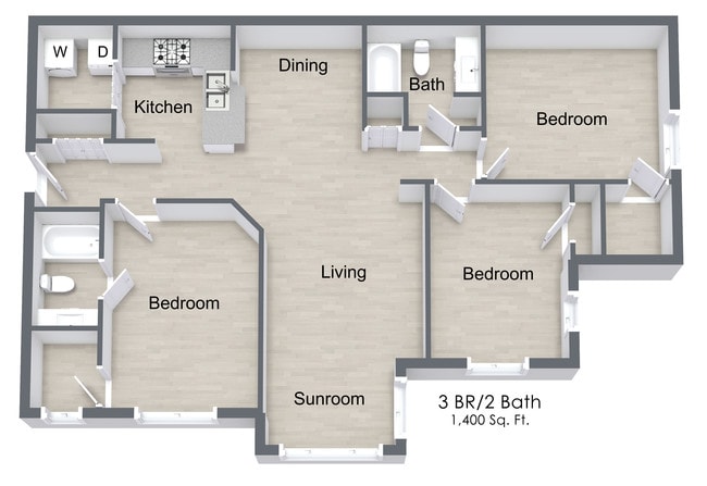 Floorplan - The Parkton