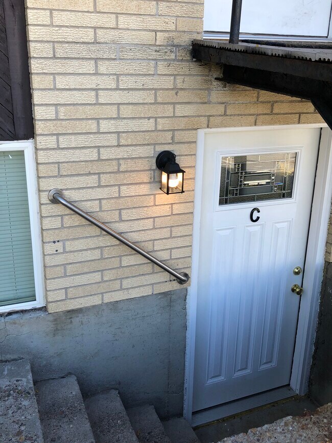 Beautiful new front door - 1100 E Cedar St