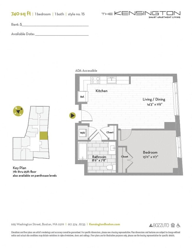 Floorplan - The Kensington