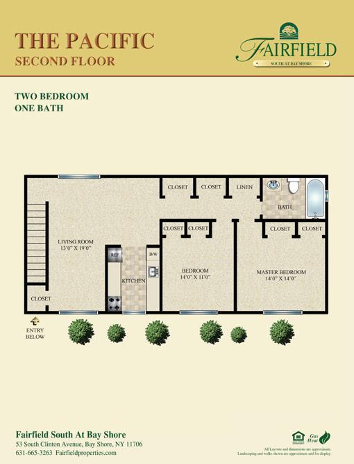 Floorplan - Fairfield South At Bay Shore