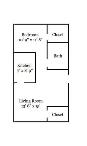 1 Bedroom - Peninsula Pointe Apartments