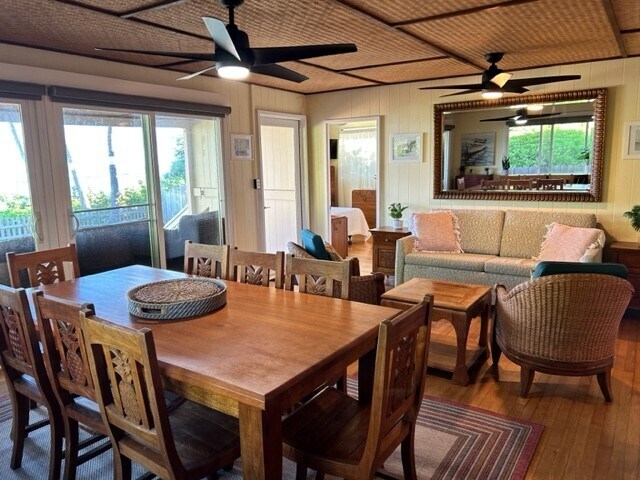 Ocean view dining and living room - 68 -287 Crozier Loop