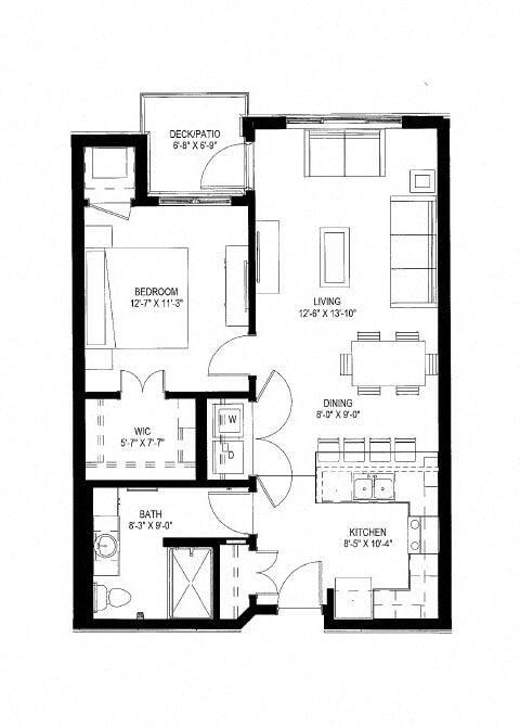 Floorplan - The Legends of Cottage Grove 55+ Apartments