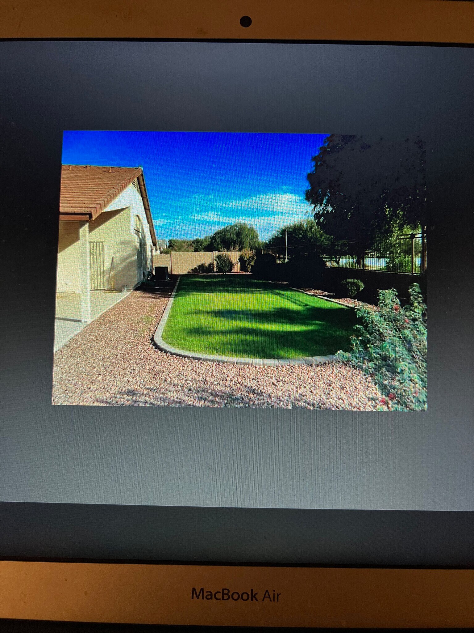 Large landscaped yard - 40781 W Walker Way