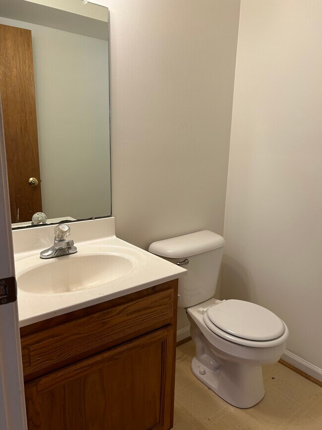 First floor half bath - 609 Florence Ave