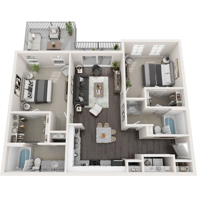 Floorplan - The Everly at Historic Franklin