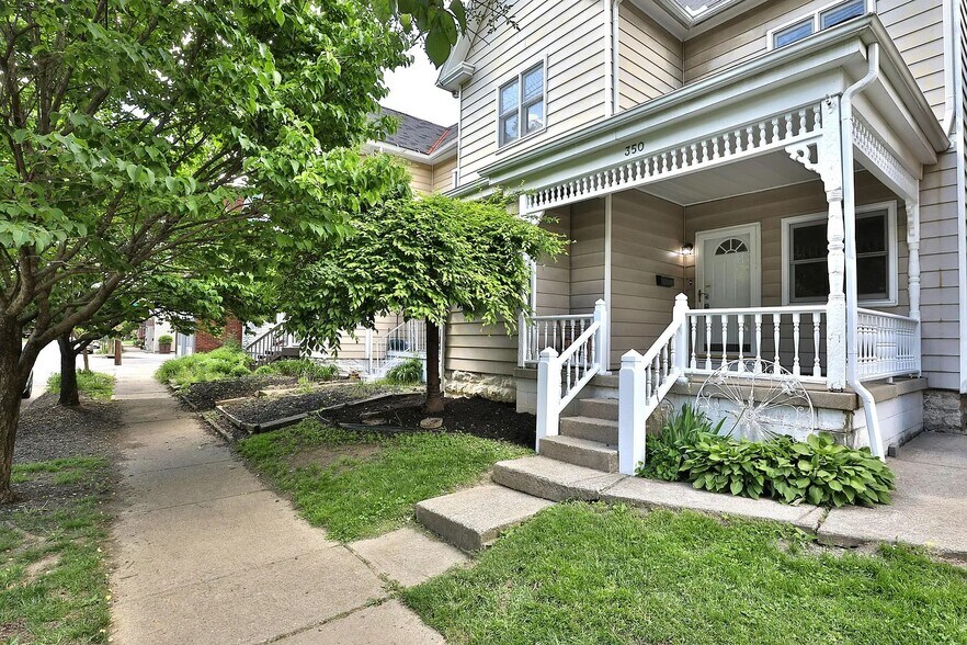 Front Corner Porch - 350 W 1st Ave