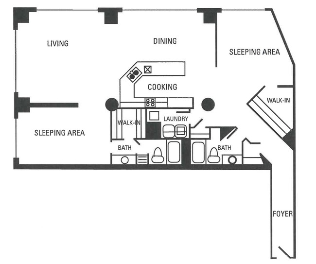 Floorplan - South Side On Lamar