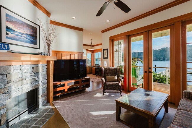 Building Photo - Impeccable Low Bank Bainbridge Waterfront Home with Private Dock