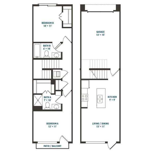 Lunar 2x2 987 - Northside Apartments