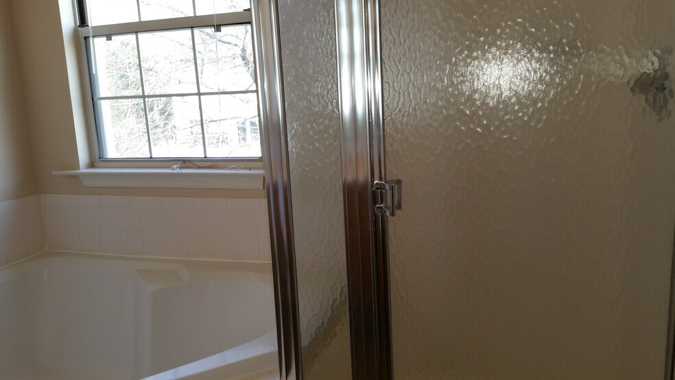 Master shower - 8628 Indian Springs Rd