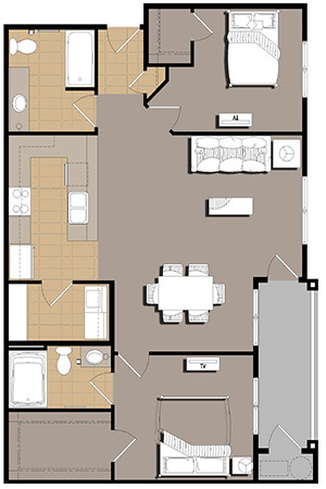 Floorplan - Brickstone on 33rd