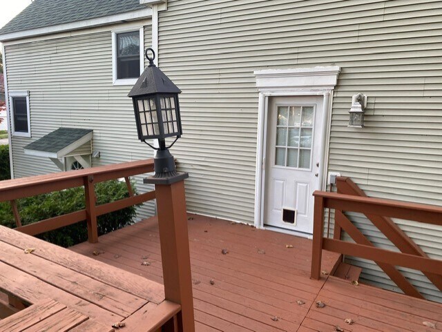 Back deck - 2 S Franklin St
