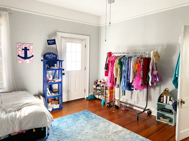 Front Bedroom with Porch Access - 206 Calhoun St