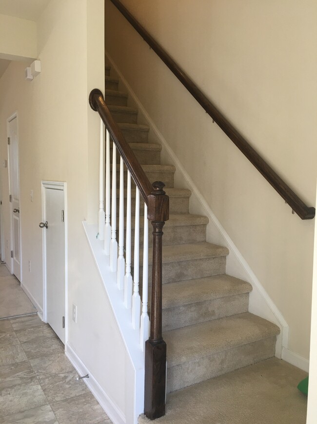 Storage under stairs leading to two suites & laundry - 38 Pocono Dr