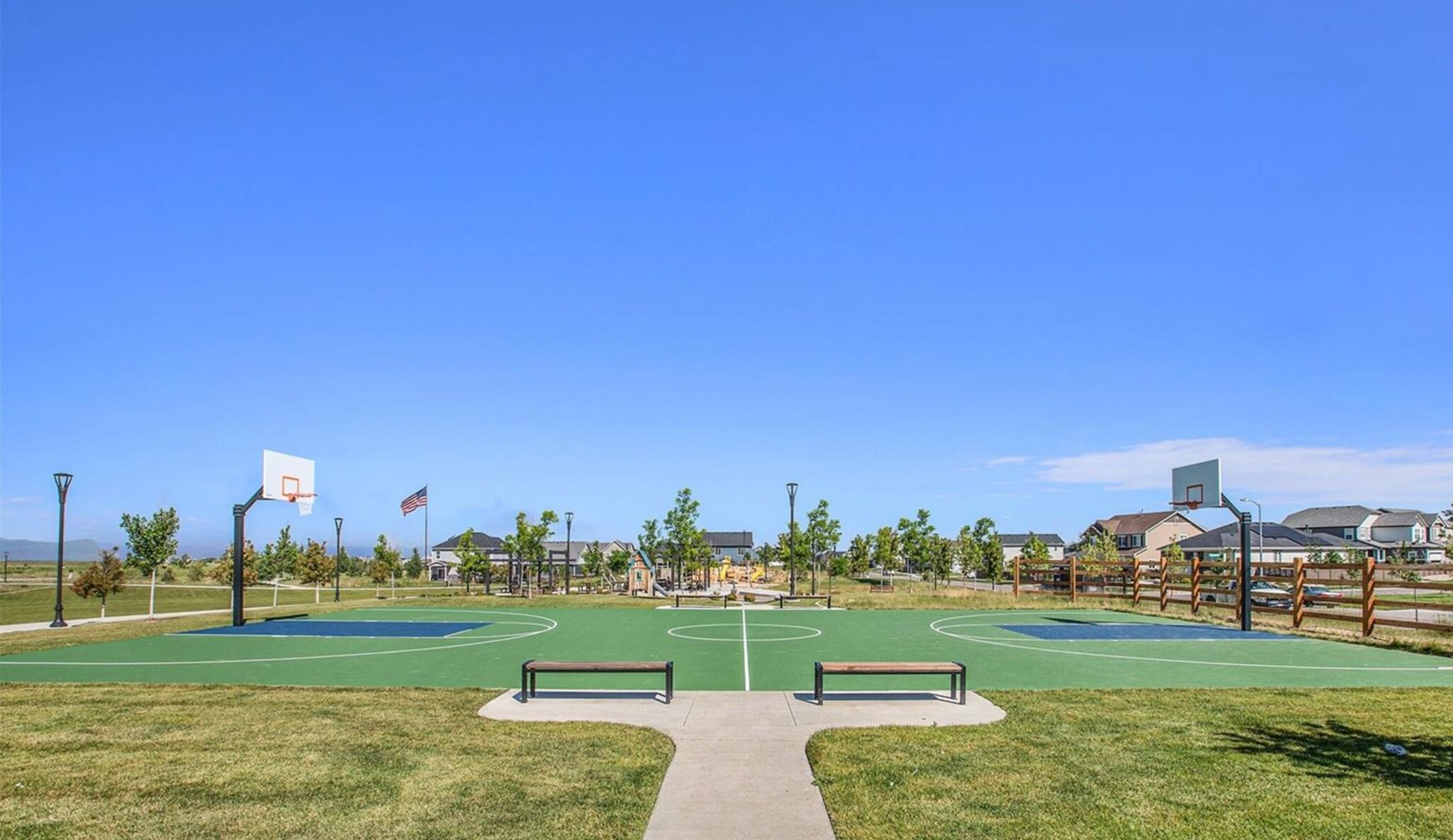 Basketball Courts - 26987 E Maple Ave