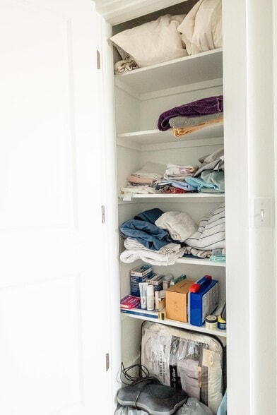 Linen closet. - 2501 Simond Ave