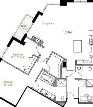 2BR/2BA - The Westerly
