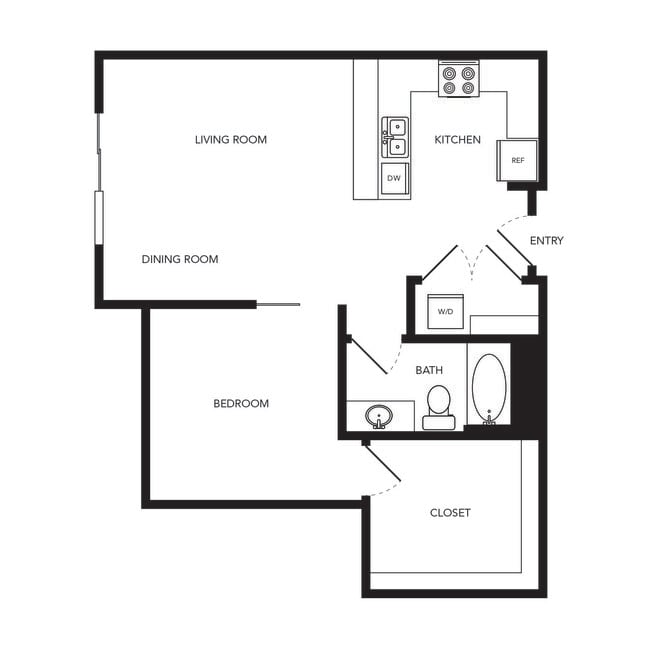 Floorplan - 7 Hills Apartments
