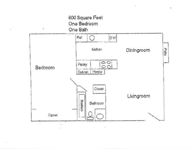 1BR/1BA - Sienna Court Apartments