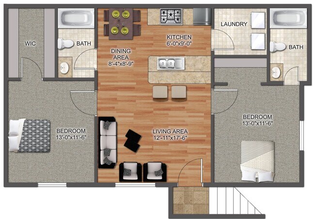 Floorplan - Crescent Ridge Tallahassee