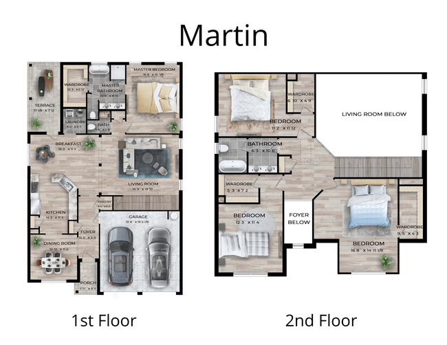 Floorplan - Overlook at Mill Creek