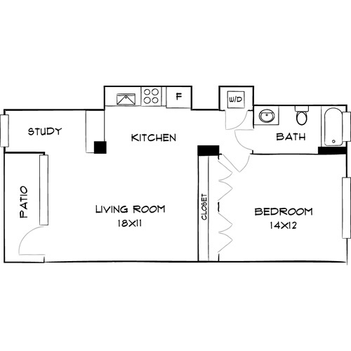 Floorplan - Southgate Towers