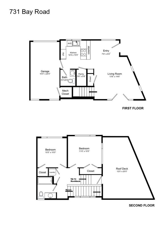 Building Photo - Modern 2 Bed / 1.5 Bath Home w/ Rooftop Deck; Garage w/ EV Outlet