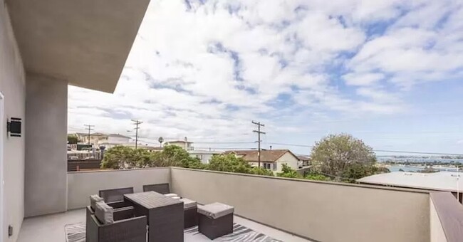 From up here you will experience privacy and beautiful ocean breezes. - 3355 Lloyd St