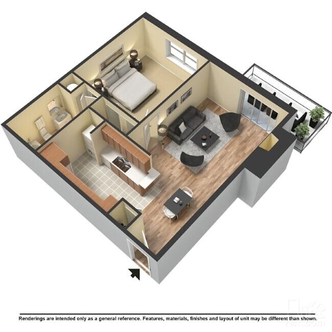 1 furnished - Springhollow Apartments