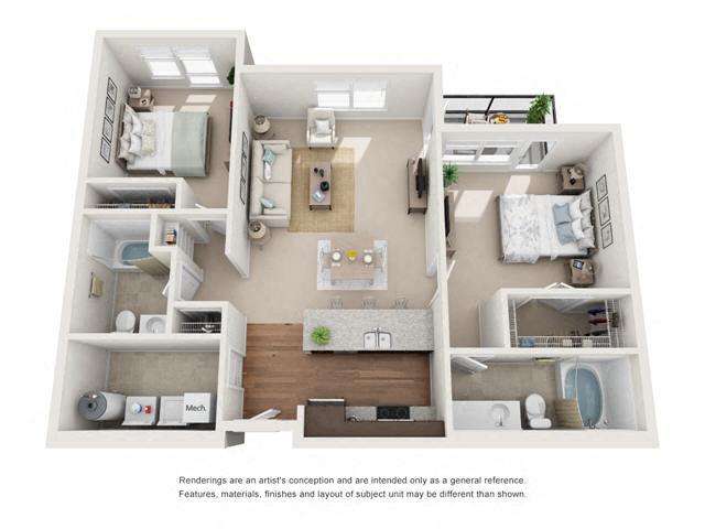 Floorplan - Indigo 19