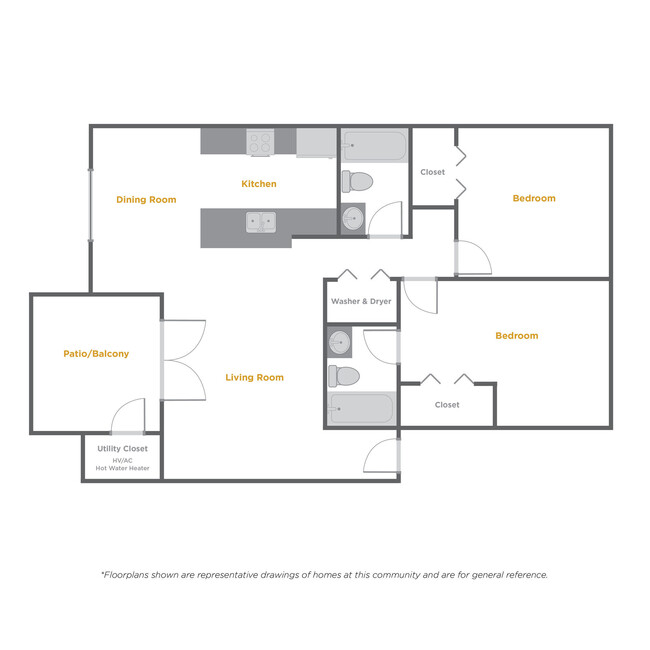 Floorplan - The Legacy at Druid Hills