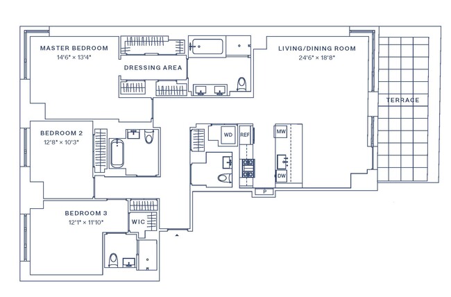 Floorplan - 222 W 80 Street