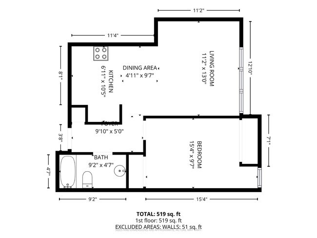 Building Photo - Bellevue Square 1 Bedroom Condo